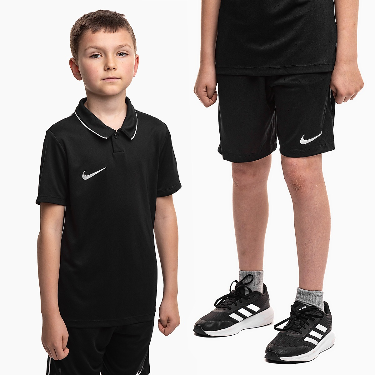 Nike Gyerek sport szett Dri Fit Park 26 Polo HM7145 010/HM7164 010