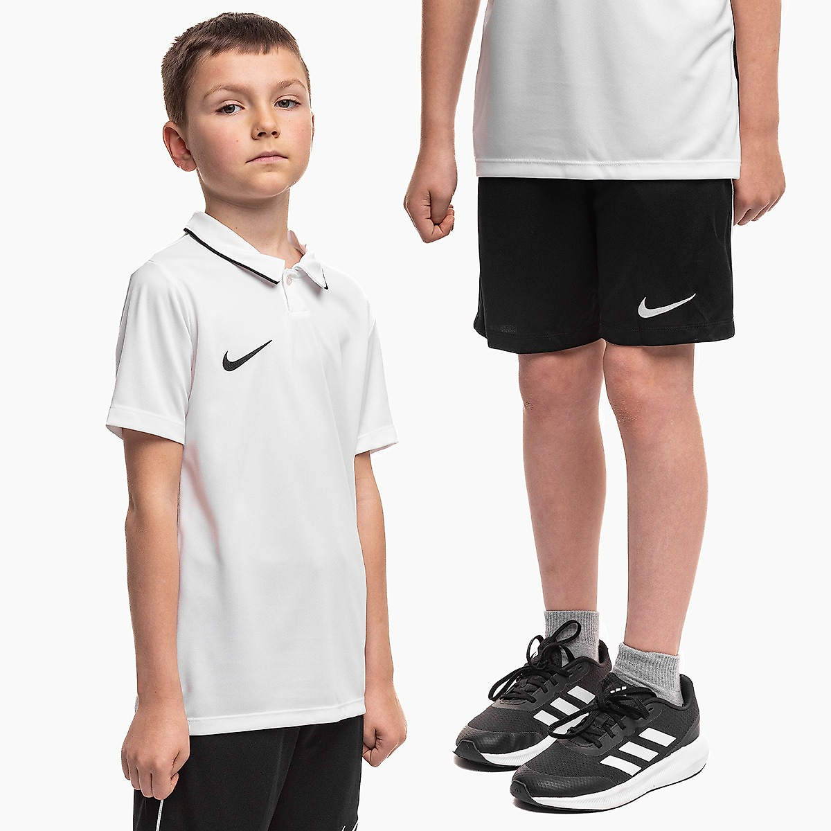 Nike Gyerek sport szett Dri Fit Park 26 Polo HM7145 100/HM7164 010