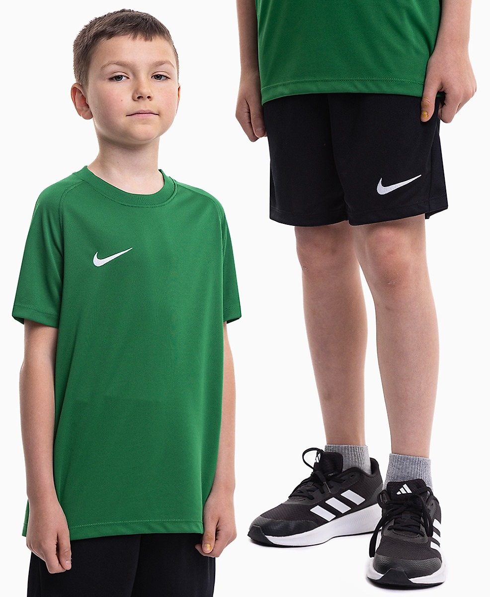 Nike Gyerek sportszett póló rövidnadrág Dri Fit Park VIII HV8182 302/BV6865 010
