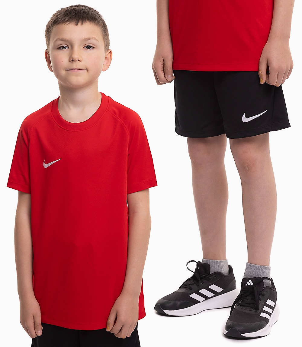 Nike Gyerek sportszett póló rövidnadrág Dri Fit Park VIII HV8182 657/BV6865 010