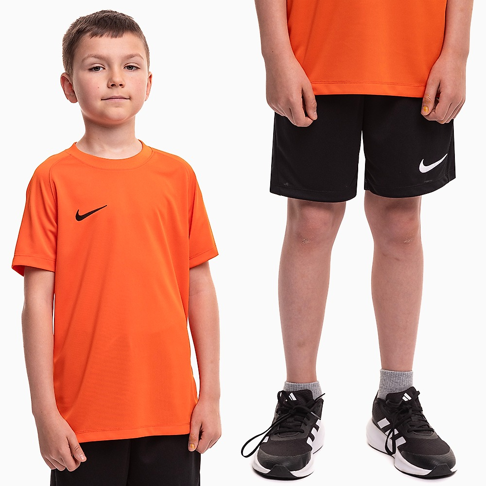 Nike Gyerek sportszett póló rövidnadrág Dri Fit Park VIII HV8182 819/BV6865 010