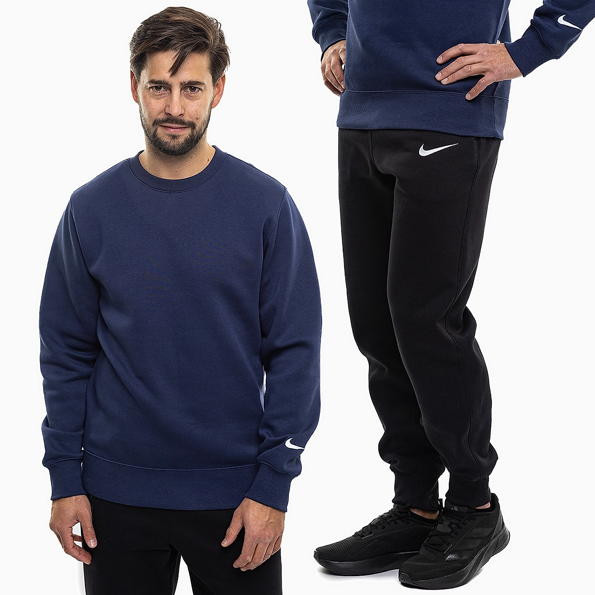 Nike Férfi melegítő szett Park 26 Fleece Crew IO9039 410/IB1248 010