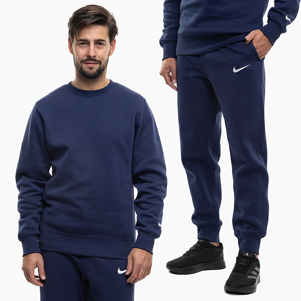 Nike Férfi melegítő szett Park 26 Fleece Crew IO9039 410/IB1248 410