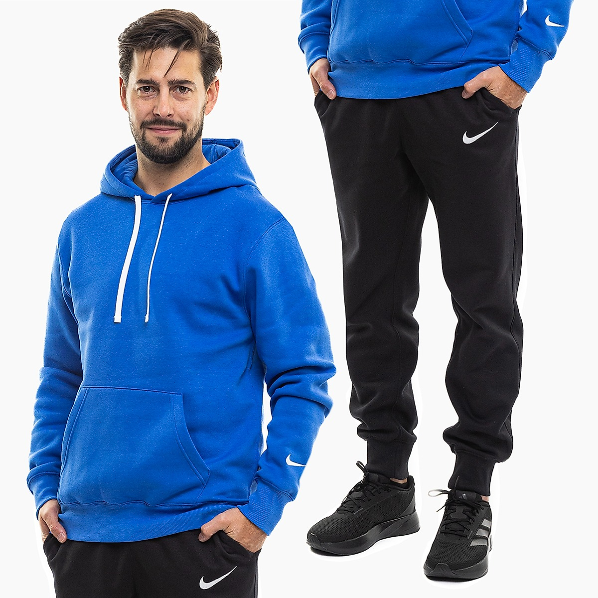 Nike Férfi tréningruha Park 26 Fleece Pull Over Hooded IO9035 463/IB1248 010