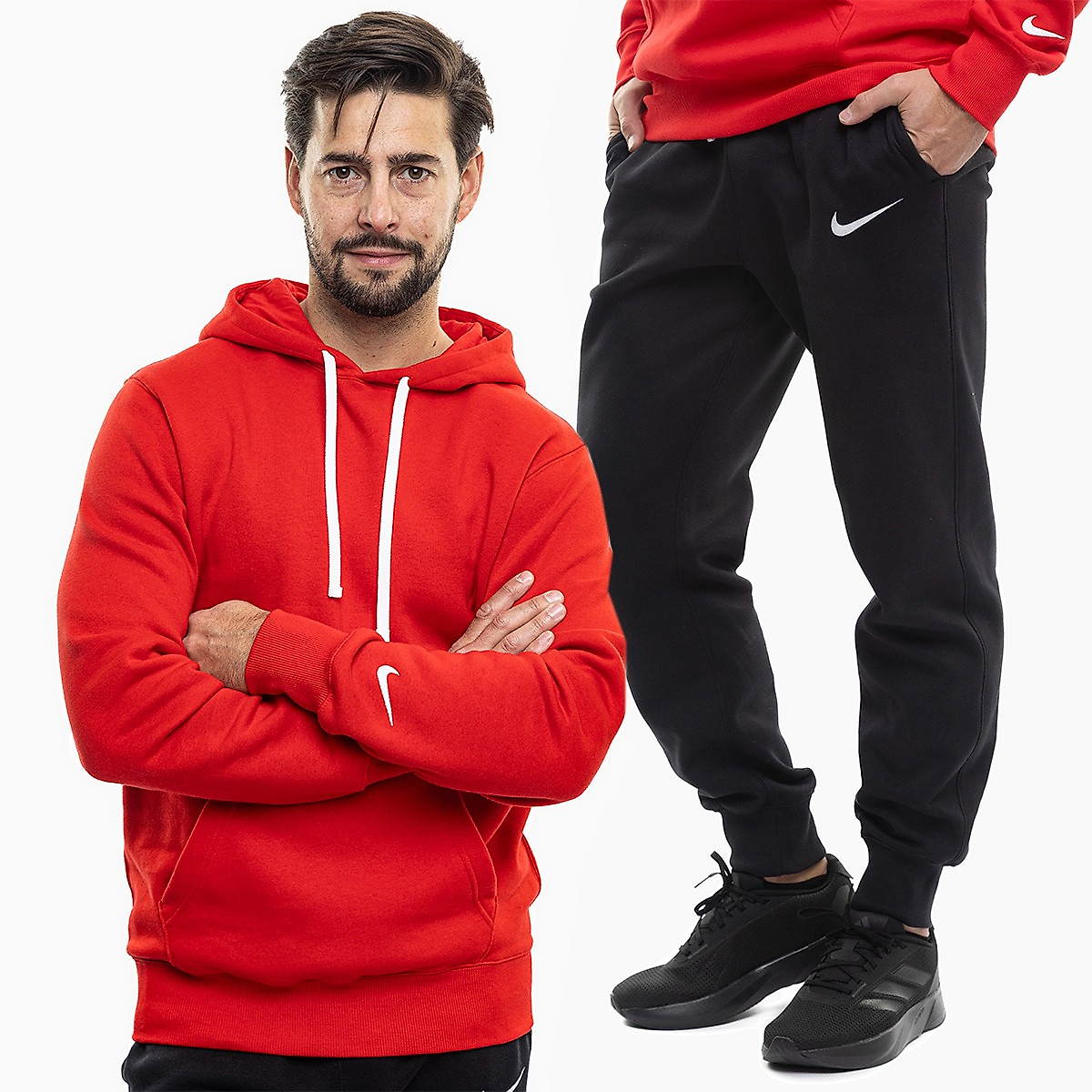 Nike Férfi tréningruha Park 26 Fleece Pull Over Hooded IO9035 657/IB1248 010