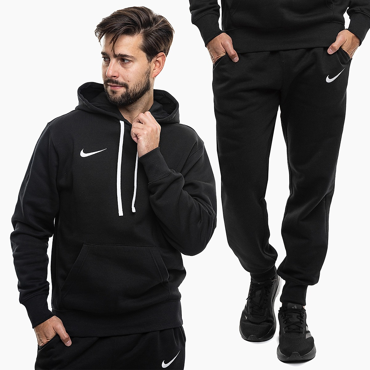 Nike Férfi tréningruha Park 26 Fleece Pull Over Hoodie IB1222 010/IB1248 010