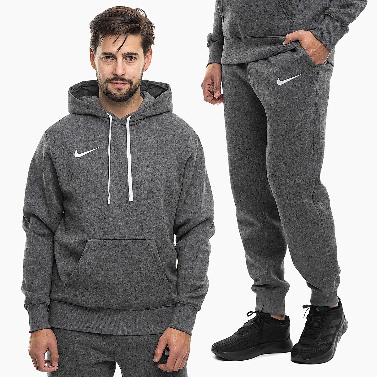 Nike Férfi tréningruha Park 26 Fleece Pull Over Hoodie IB1222 071/IB1248 071