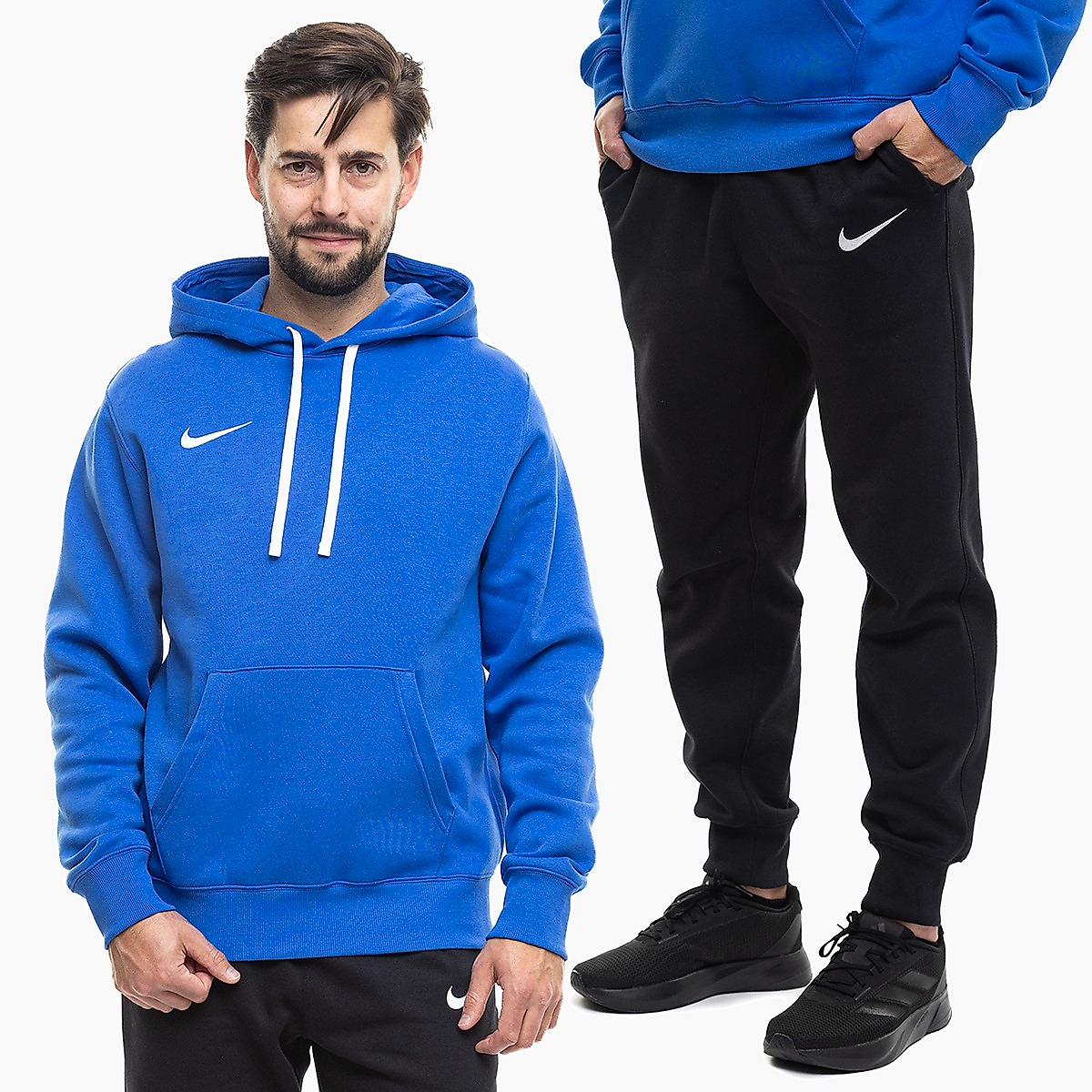 Nike Férfi tréningruha Park 26 Fleece Pull Over Hoodie IB1222 463/IB1248 010