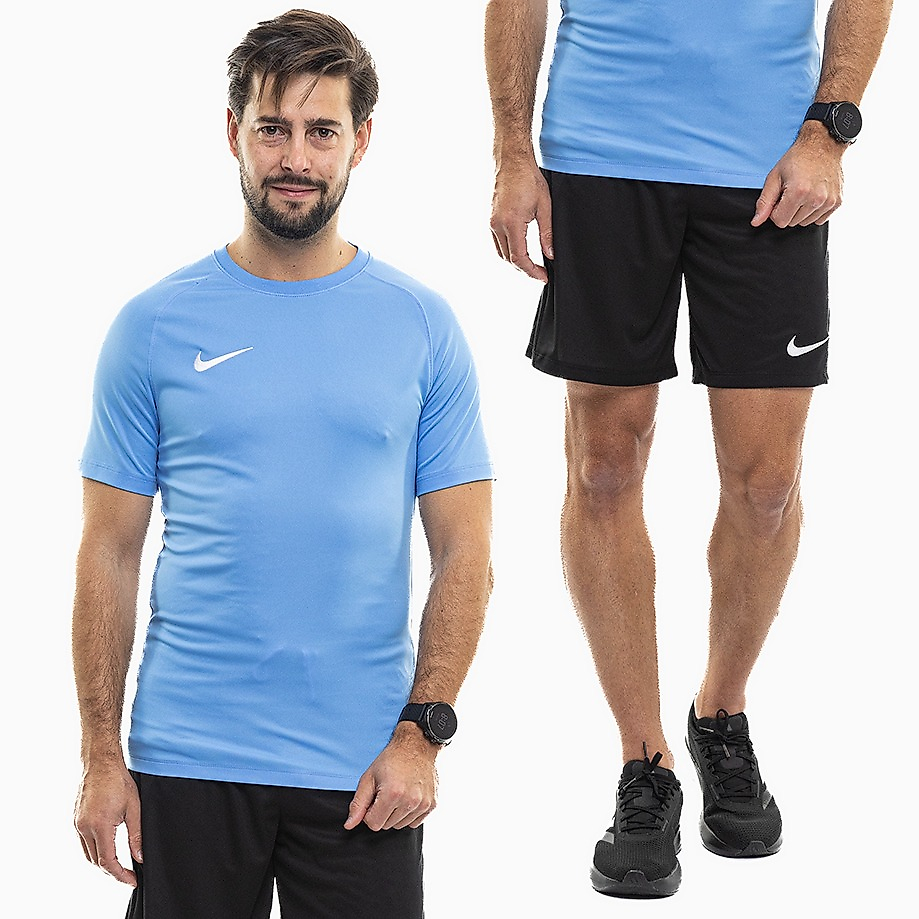 Nike Férfi sportfelszerelés mez rövidnadrág Park VIII Jersey HV8173 412/BV6855 010