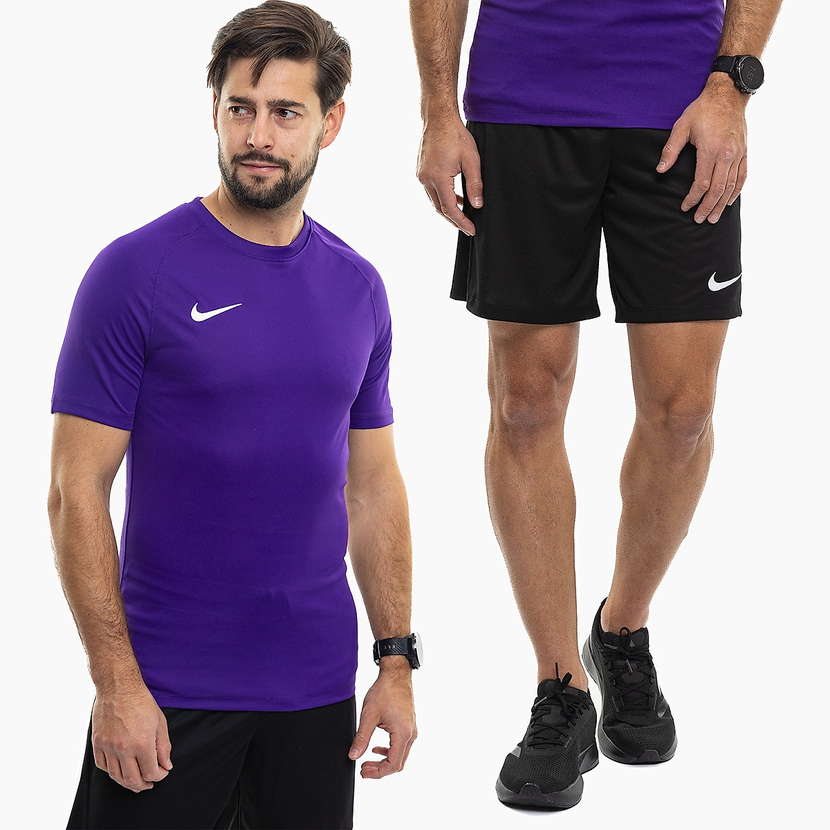 Nike Férfi sportfelszerelés mez rövidnadrág Park VIII Jersey HV8173 547/BV6855 010