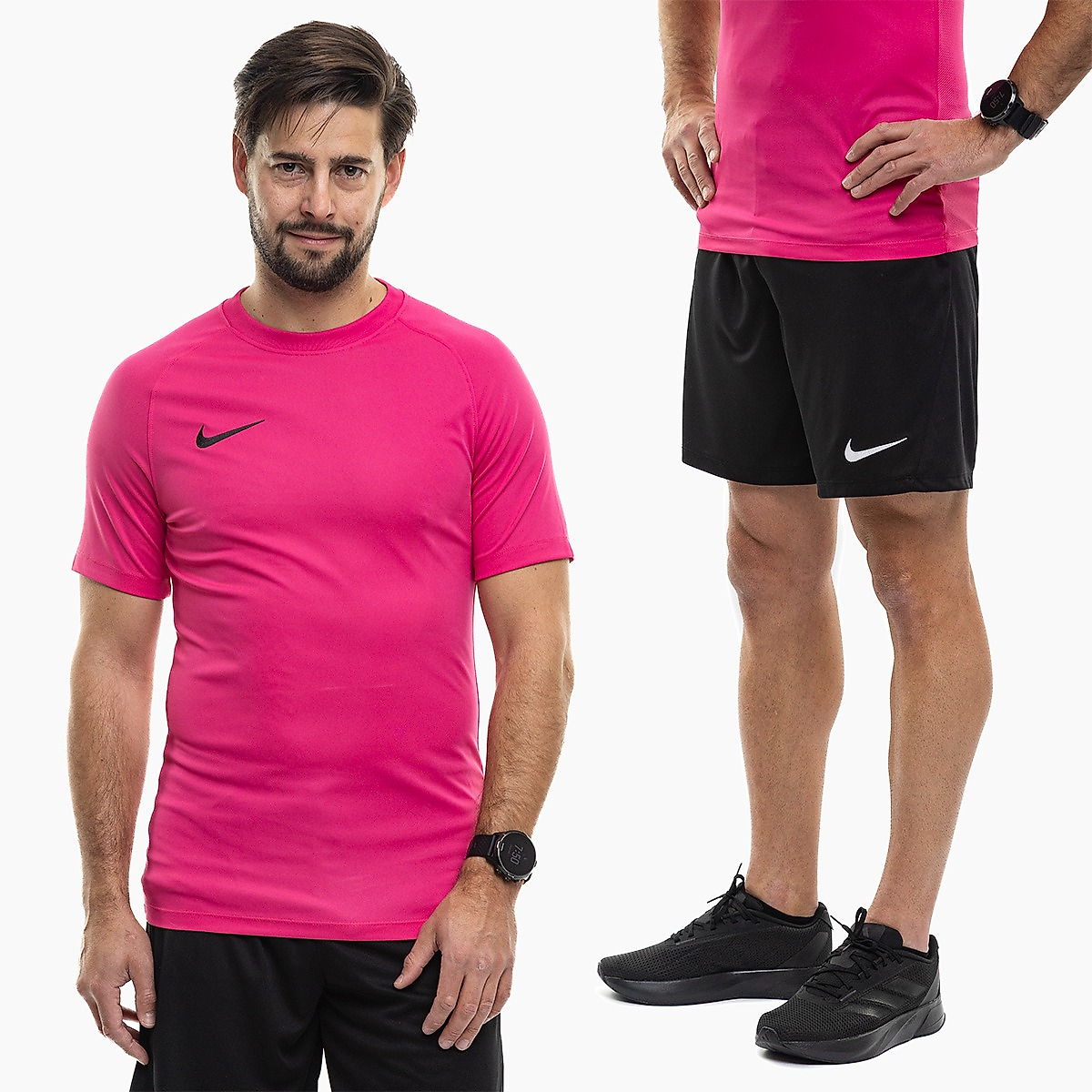 Nike Férfi sportfelszerelés mez rövidnadrág Park VIII Jersey HV8173 616/BV6855 010