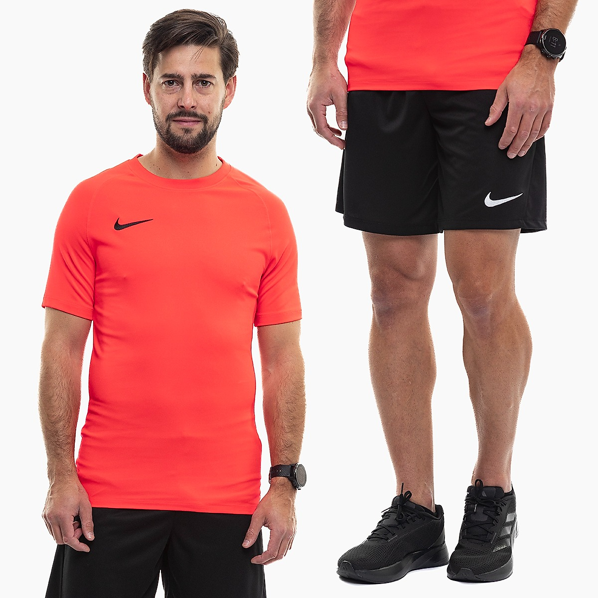 Nike Férfi sportfelszerelés mez rövidnadrág Park VIII Jersey HV8173 635/BV6855 010