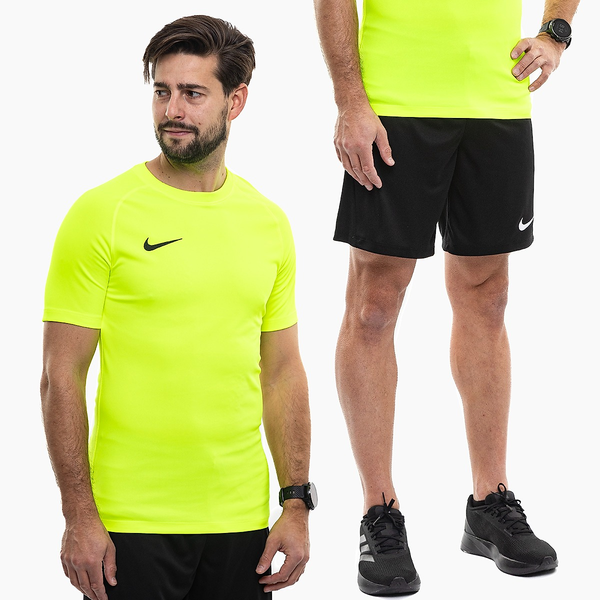 Nike Férfi sportfelszerelés mez rövidnadrág Park VIII Jersey HV8173 702/BV6855 010