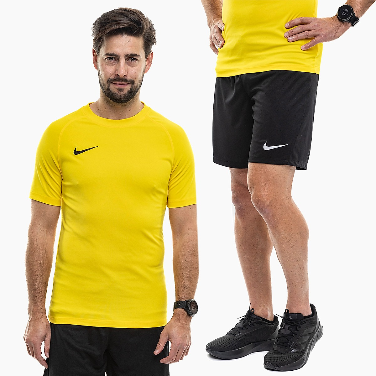 Nike Férfi sportfelszerelés mez rövidnadrág Park VIII Jersey HV8173 719/BV6855 010