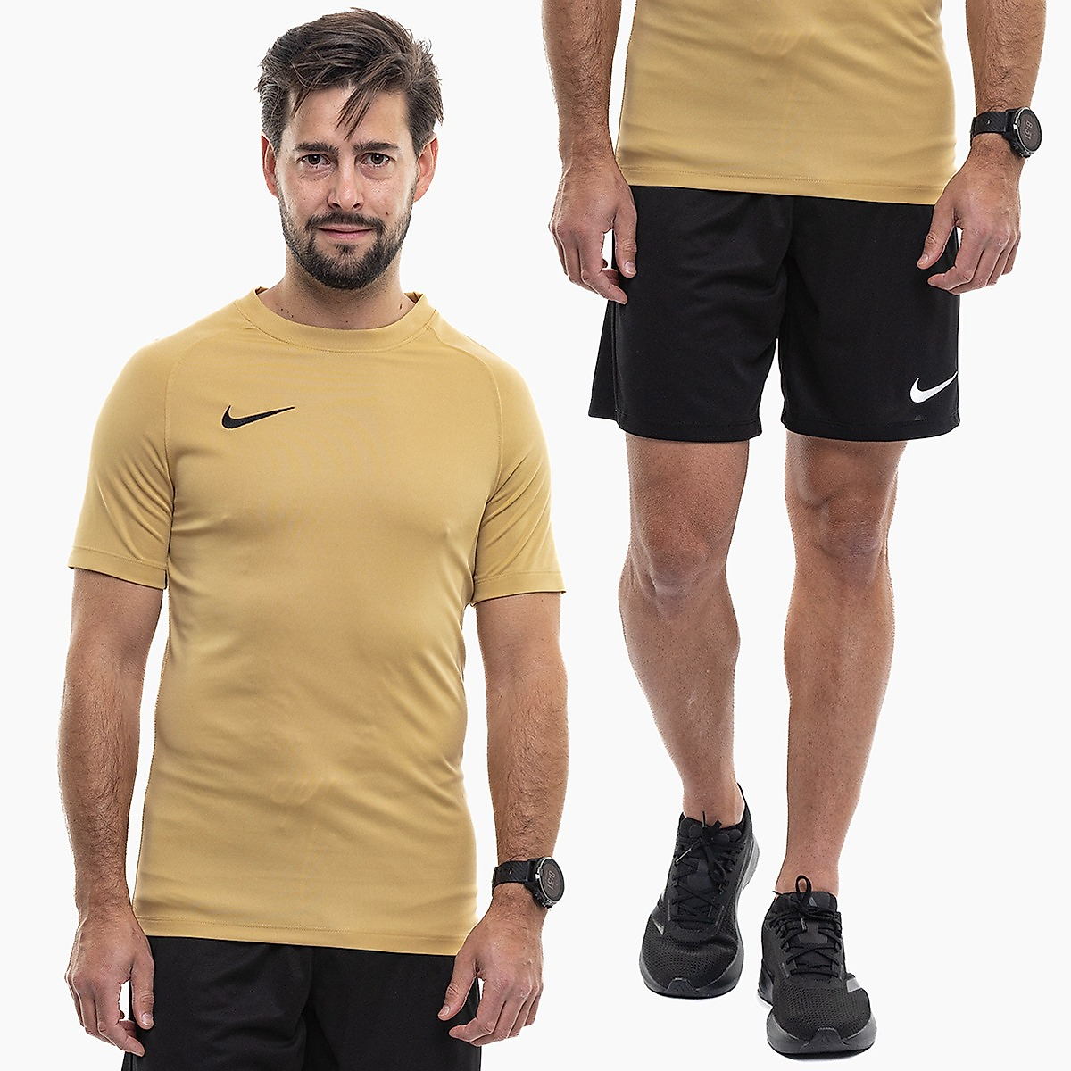 Nike Férfi sportfelszerelés mez rövidnadrág Park VIII Jersey HV8173 729/BV6855 010