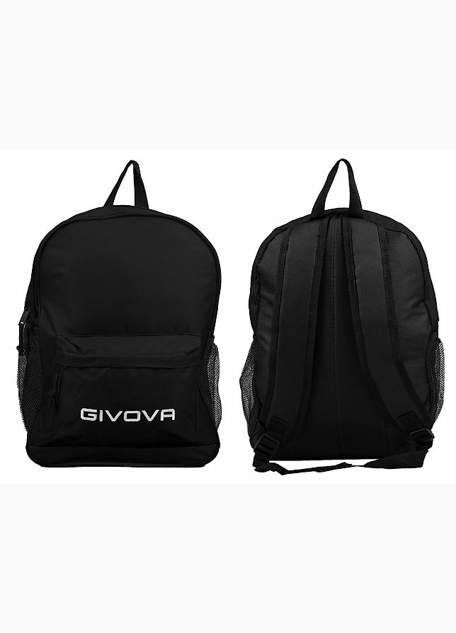 Givova Plecak Tornister Zaino Scuola czarny Givova Plecak Tornister Zaino Scuola czarny