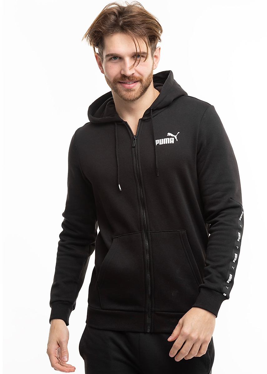 PUMA Bluza męska ESS+ Tape Full-Zip Hoodie FL 670270 01