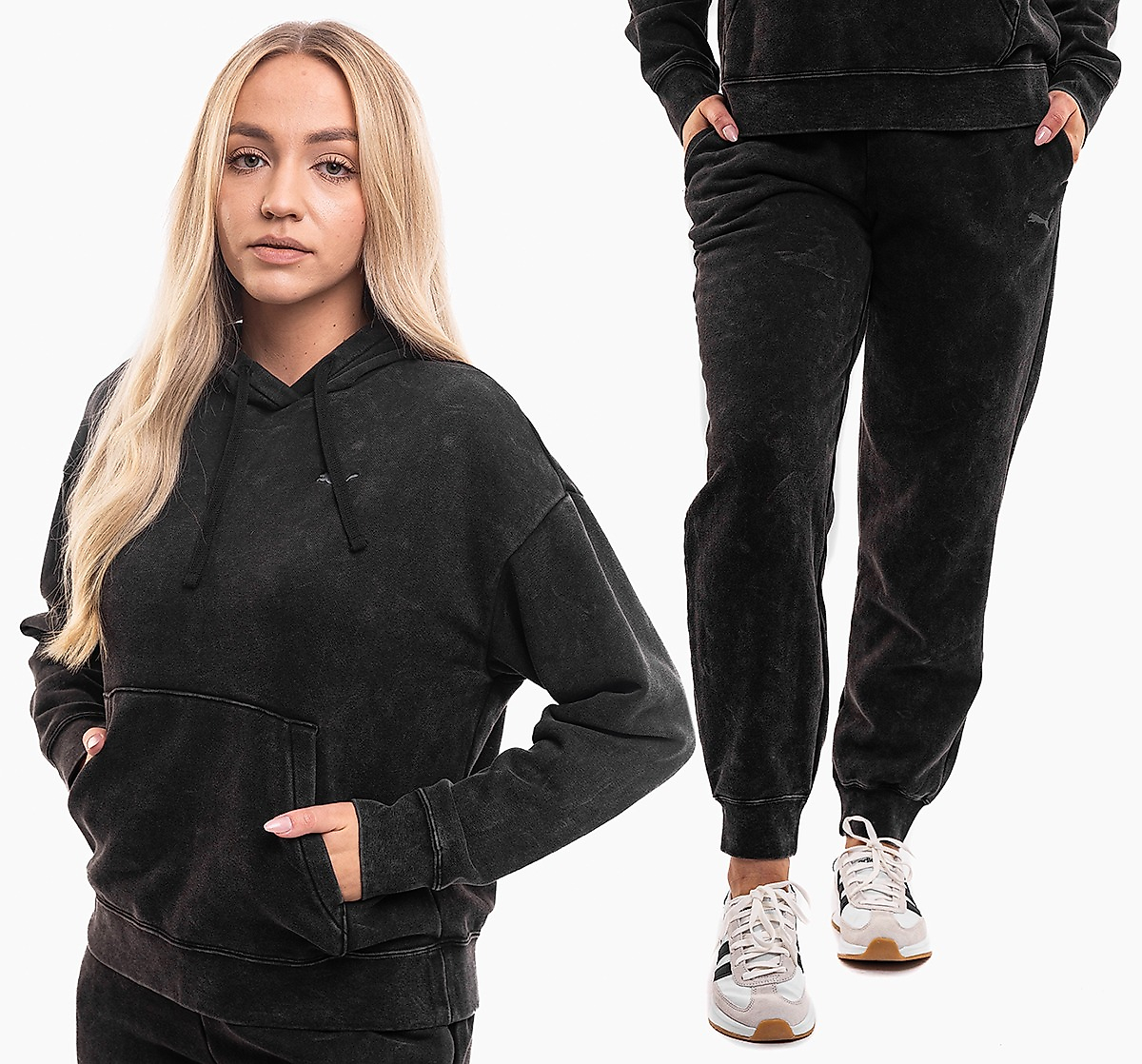 Puma Női szett ESS Elevated Relaxed Wash 688103 01/688104 01