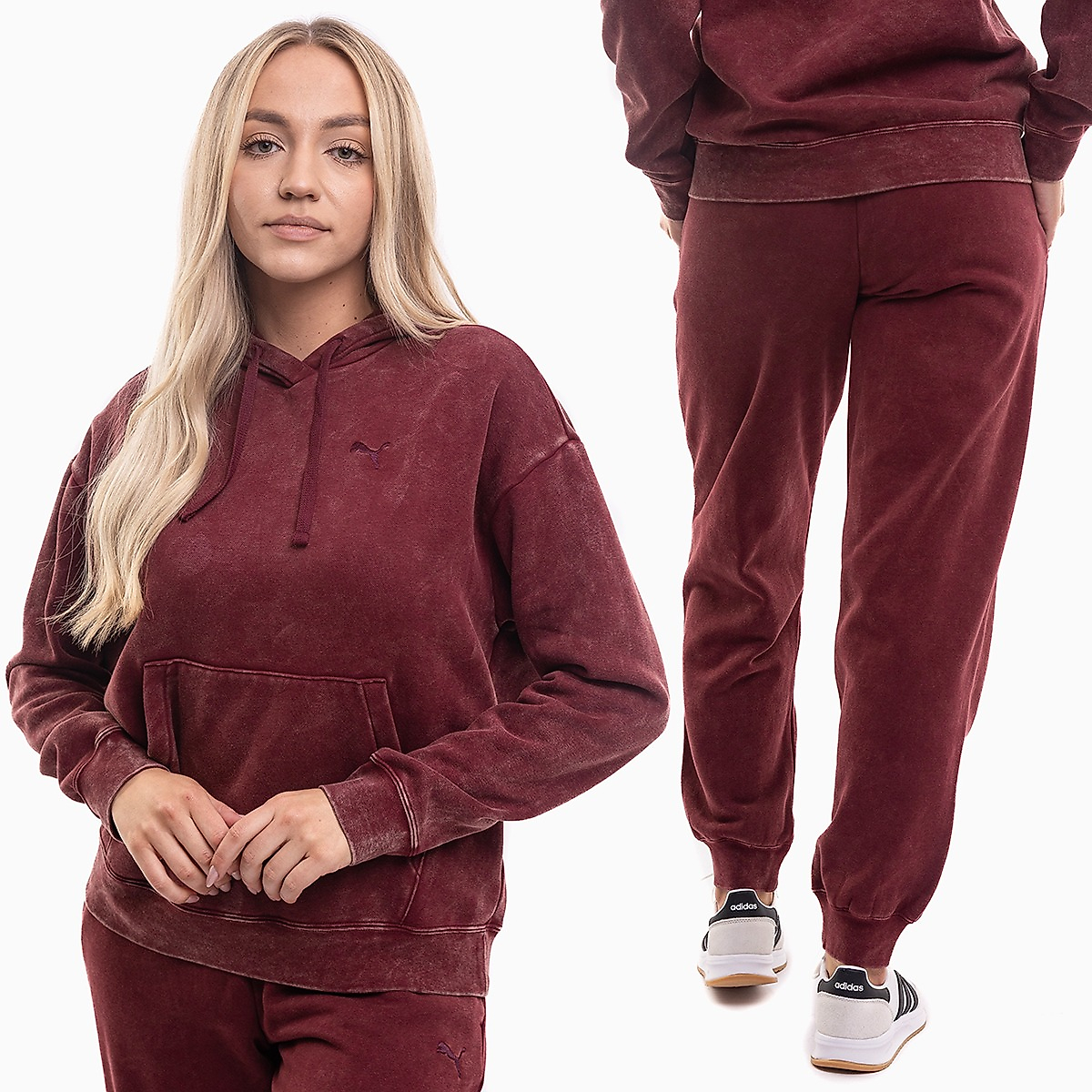 Puma Női szett ESS Elevated Relaxed Wash 688103 96/688104 96