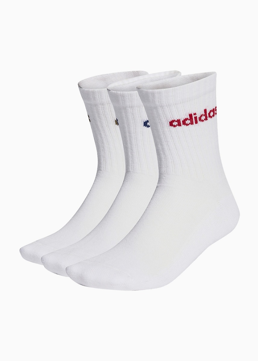 adidas zokni Linear Crew Cushioned 3 pár KD1716