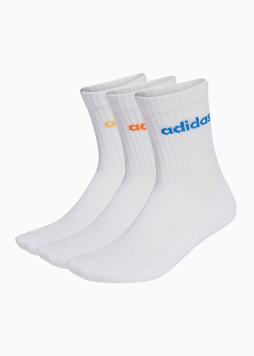 adidas zokni Linear Crew Cushioned 3 pár KD1717