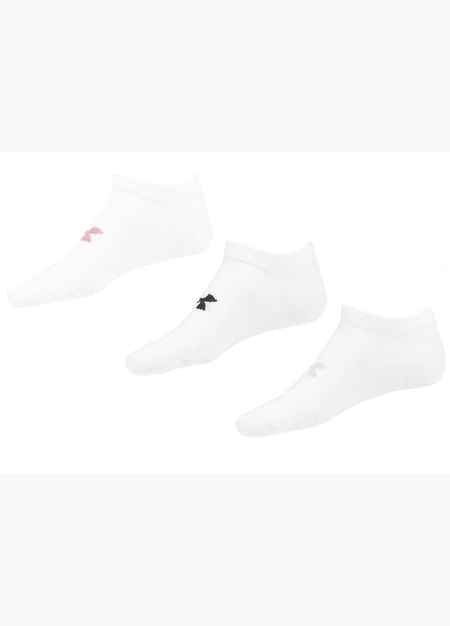 Under Armour Skarpety Essential Low 3P 1382958 100 Under Armour Skarpety Essential Low 3P 1382958 100