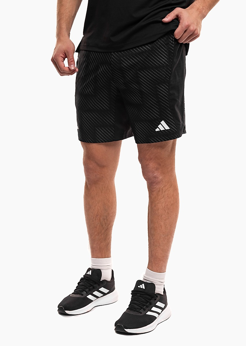 Férfi rövidnadrág adidas Tech Intensity Aop fekete KB3123