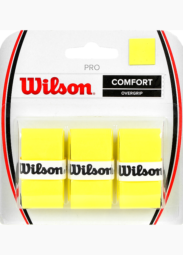 Wilson Owijka Pro Comfort Overgrip 3p WRZ4014YE Wilson Owijka Pro Comfort Overgrip 3p WRZ4014YE