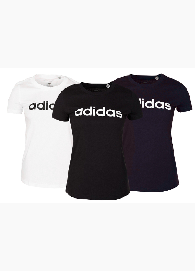 adidas Zestaw koszulek damskich Essentials Slim T-Shirt GL0768/H07833/GL0769 adidas Zestaw koszulek damskich Essentials Slim T-Shirt GL0768/H07833/GL0769