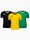 A(z) adidas Zestaw koszulek dziecięcych Entrada 22 Jersey H57497/HI2126/HI2127 termékváltozat képe