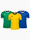 A(z) adidas Zestaw koszulek dziecięcych Entrada 22 Jersey HG3948/HI2126/HI2127 termékváltozat képe