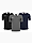 A(z) Nike Zestaw koszulek męskich Dri-FIT Park 20 Polo SS CW6933 010/451/071 termékváltozat képe
